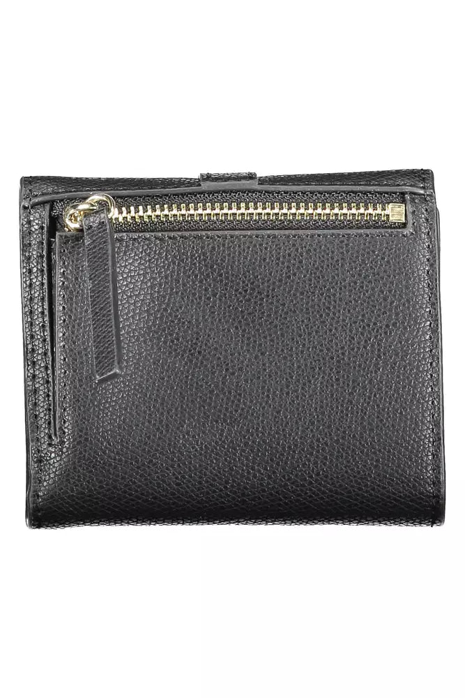 Tommy Hilfiger Black Polyethylene Women Wallet - Ora And Co.