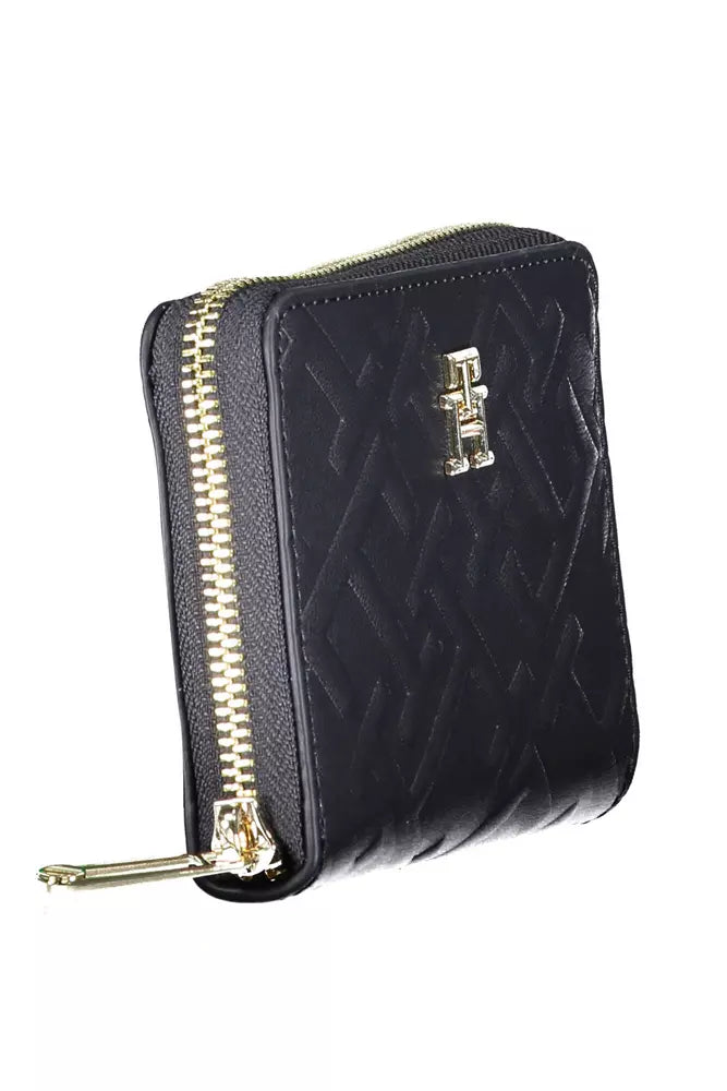 Tommy Hilfiger Blue Polyethylene Women Wallet - Ora And Co.