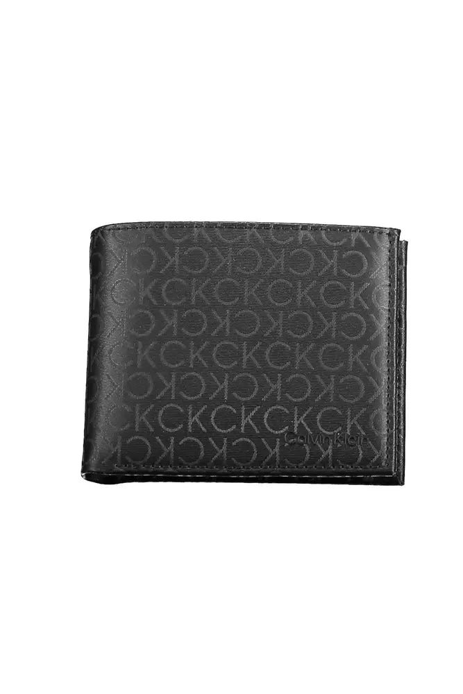 Calvin Klein Black Polyester Men Wallet - Ora And Co.