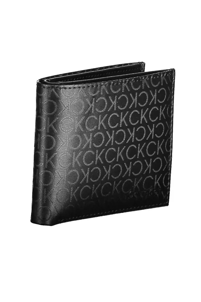 Calvin Klein Black Polyester Men Wallet - Ora And Co.