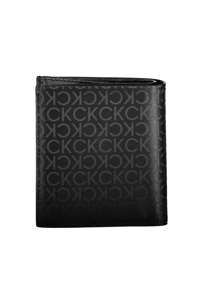 Calvin Klein Black Polyester Men Wallet - Ora And Co.