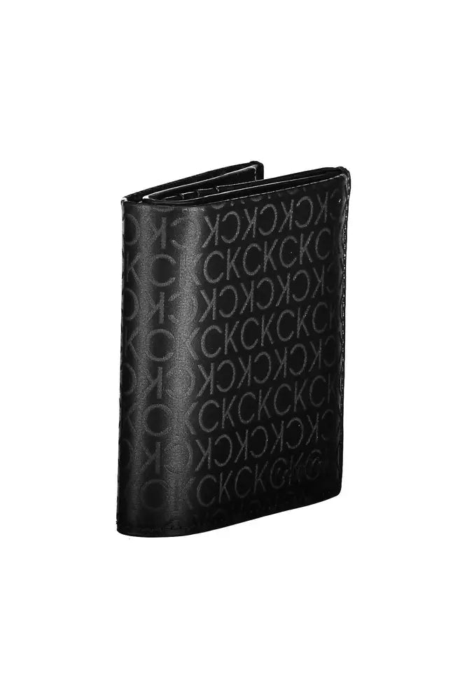 Calvin Klein Black Polyester Men Wallet - Ora And Co.