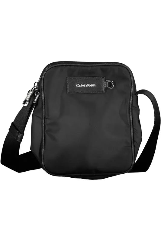 Calvin Klein Black Polyester Men Shoulder Bag - Ora And Co.