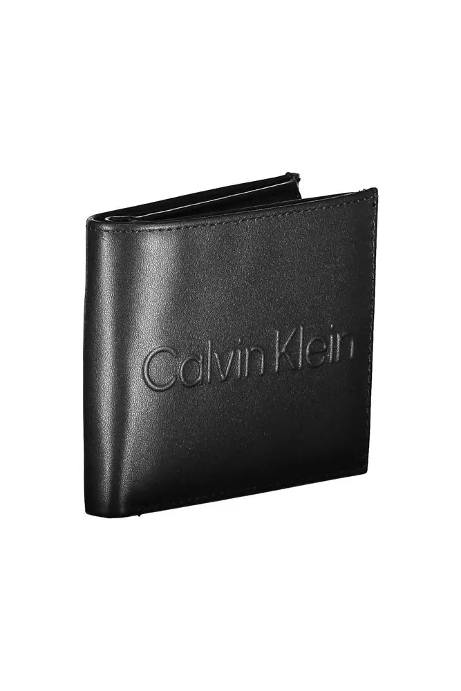 Calvin Klein Black Polyethylene Men Wallet - Ora And Co.