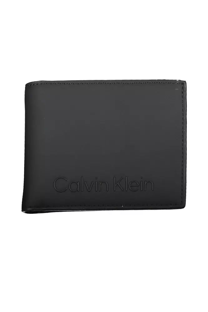 Calvin Klein Black Polyester Men Wallet - Ora And Co.