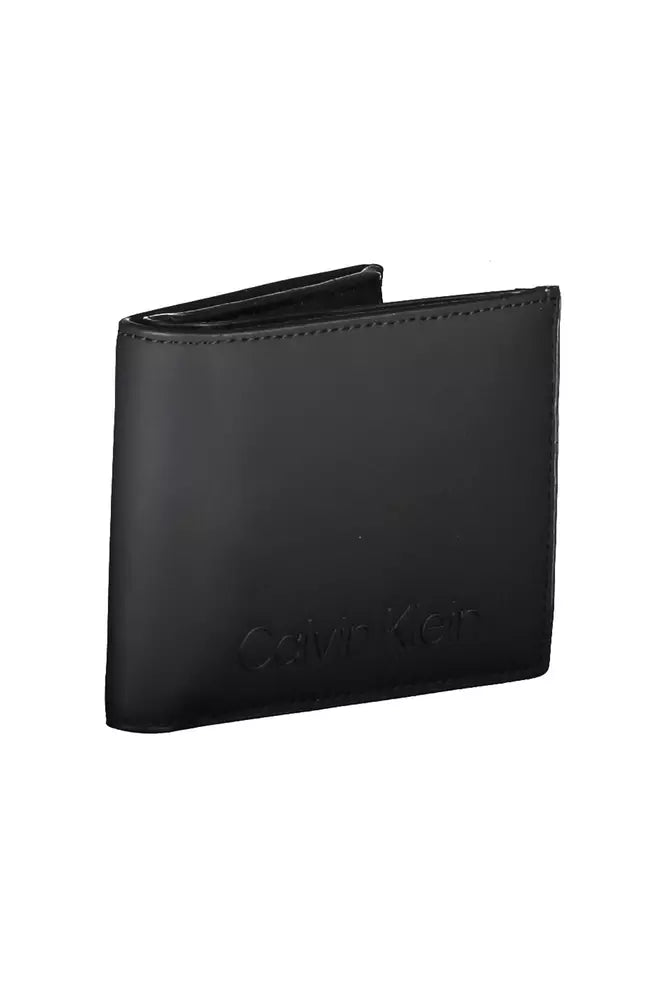 Calvin Klein Black Polyester Men Wallet - Ora And Co.