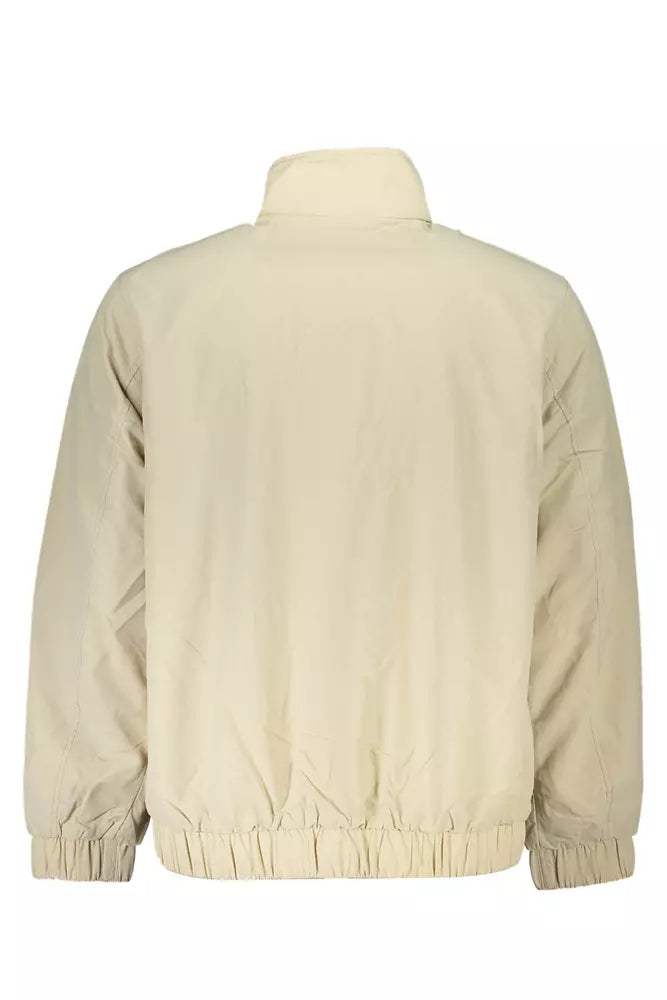 Tommy Hilfiger Beige Polyamide Men Jacket - Ora And Co.