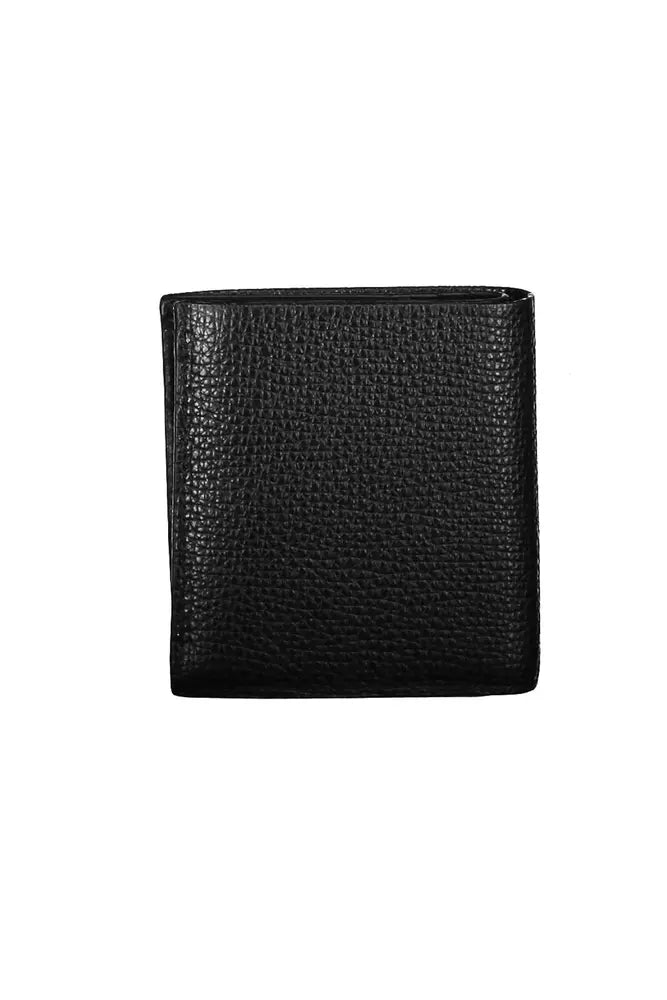 Calvin Klein Black Leather Men Wallet - Ora And Co.