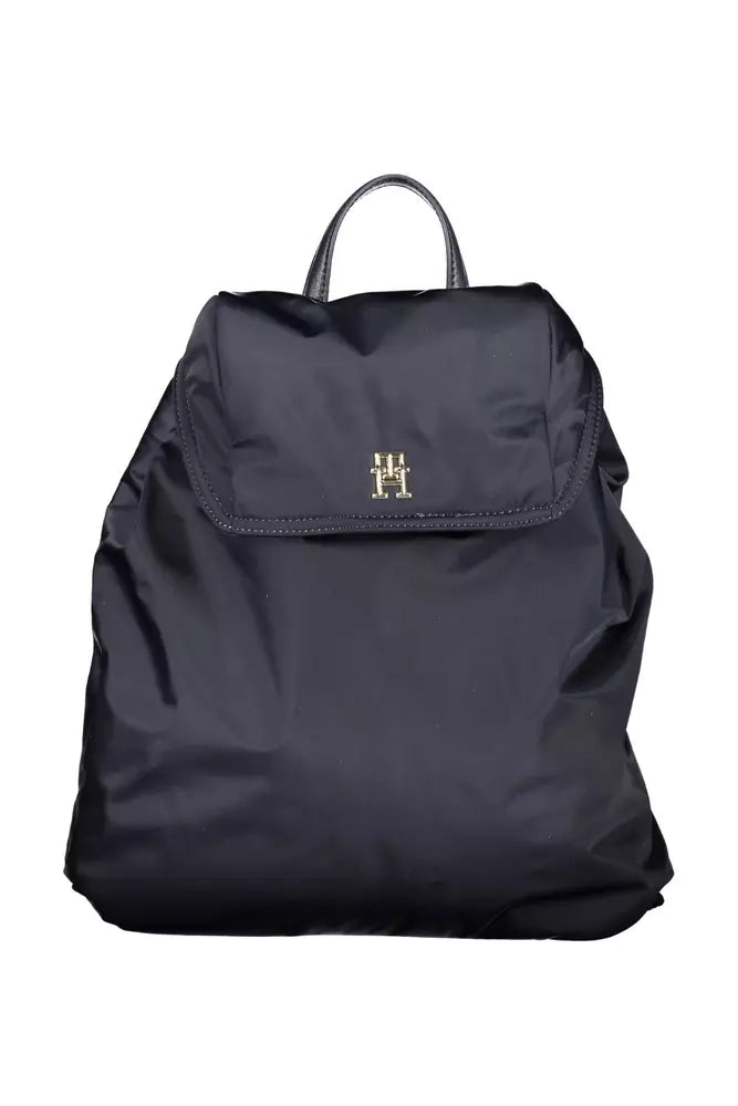 Tommy Hilfiger Blue Polyester Women Backpack - Ora And Co.