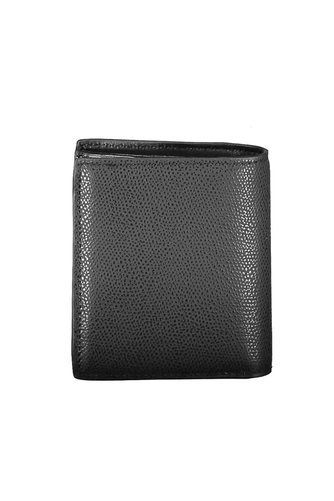 Tommy Hilfiger Black Leather Men Wallet - Ora And Co.