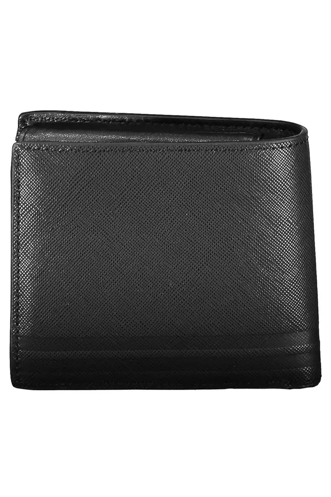 Tommy Hilfiger Black Leather Men Wallet - Ora And Co.