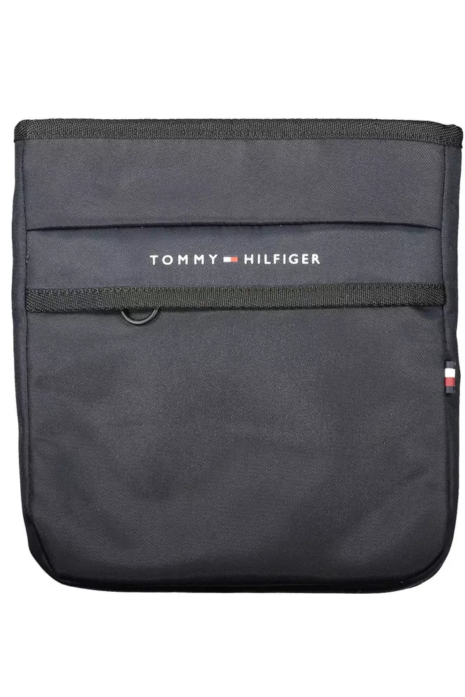 Tommy Hilfiger Blue Polyester Men Shoulder Bag - Ora And Co.