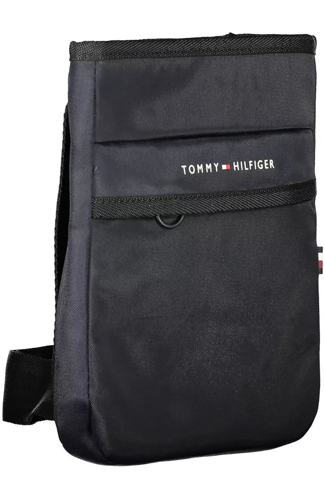 Tommy Hilfiger Blue Polyester Men Shoulder Bag - Ora And Co.