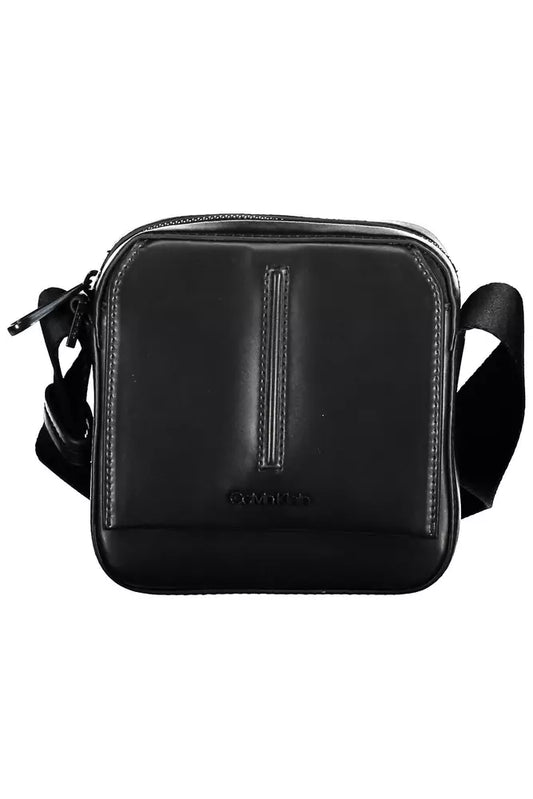 Calvin Klein Black Polyester Men Shoulder Bag - Ora And Co.