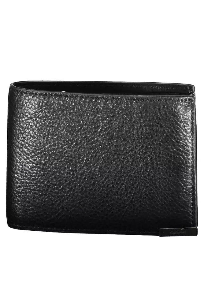 Calvin Klein Black Leather Mens Wallet - Ora And Co.