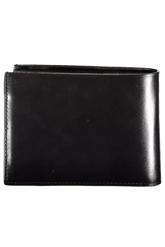 Calvin Klein Black Leather Men Wallet - Ora And Co.