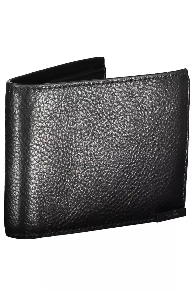 Calvin Klein Black Leather Mens Wallet - Ora And Co.