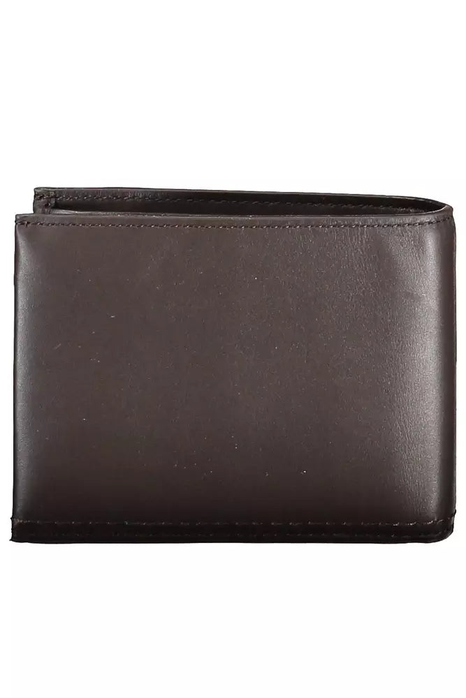 Calvin Klein Brown Leather Men Wallet - Ora And Co.