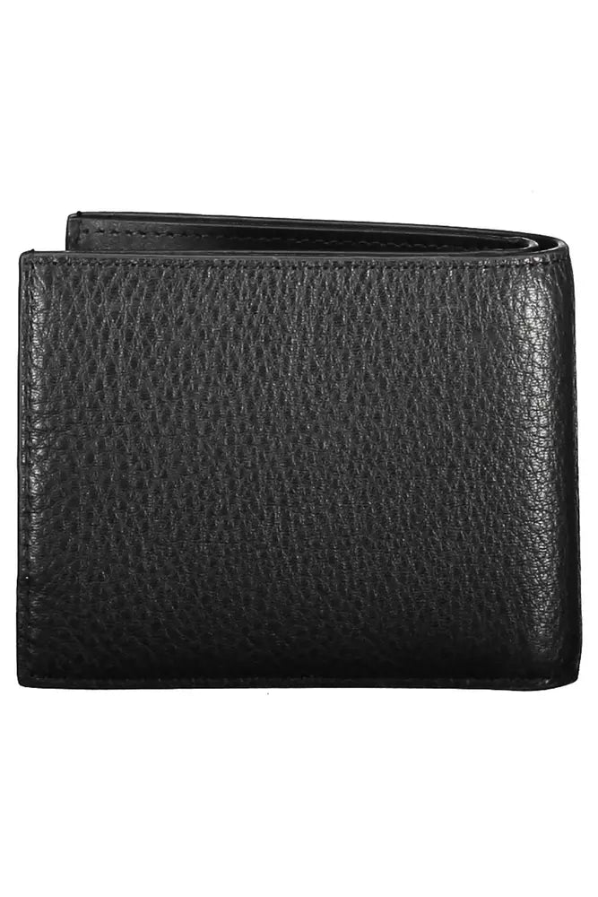 Calvin Klein Black Leather Men Wallet - Ora And Co.