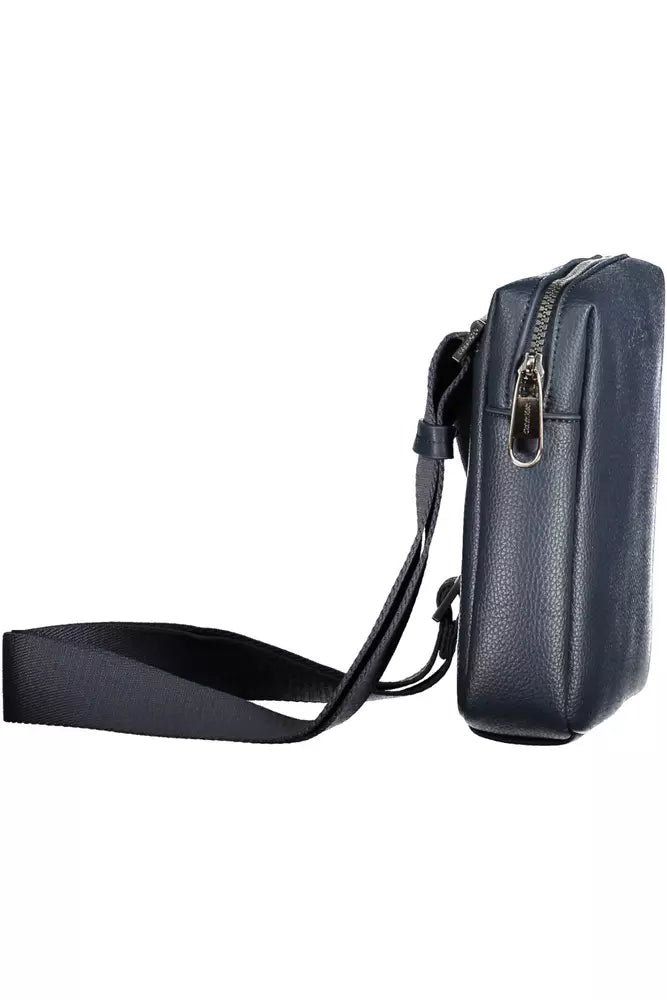 Calvin Klein Blue Polyester Men Shoulder Bag - Ora And Co.