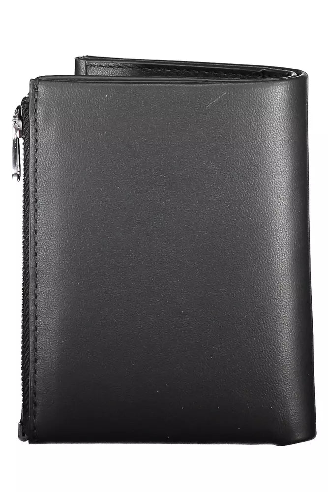 Calvin Klein Black Leather Men Wallet - Ora And Co.