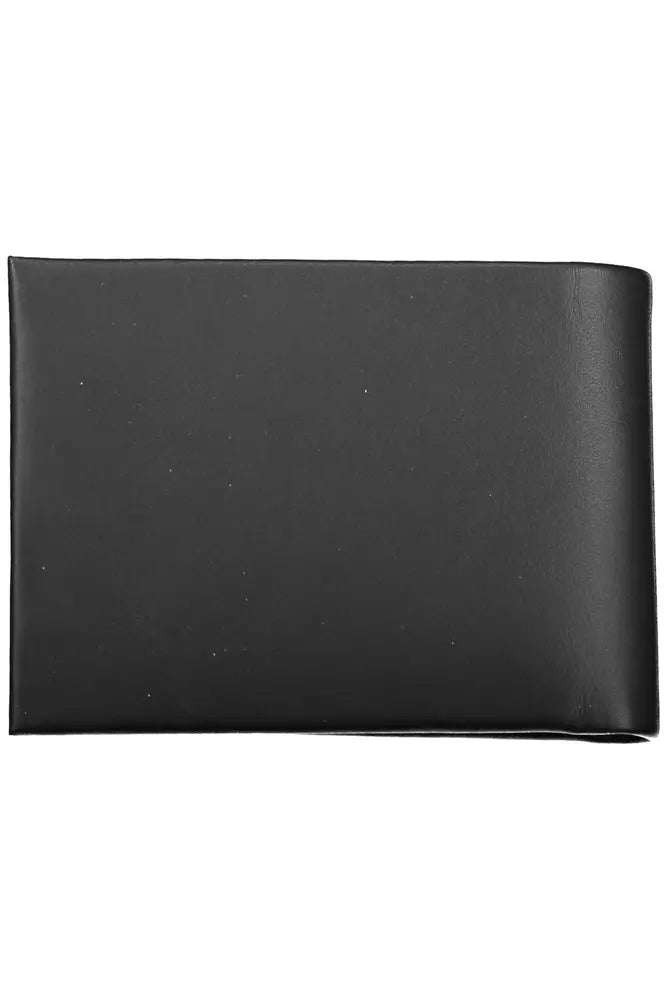 Calvin Klein Black Leather Men Wallet - Ora And Co.