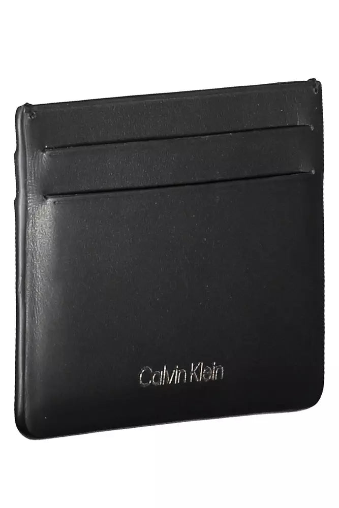 Calvin Klein Black Leather Mens Wallet - Ora And Co.