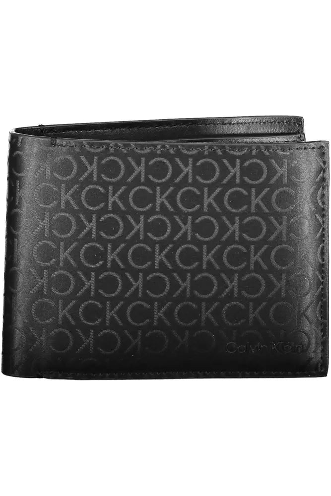 Calvin Klein Black Polyester Men Wallet - Ora And Co.