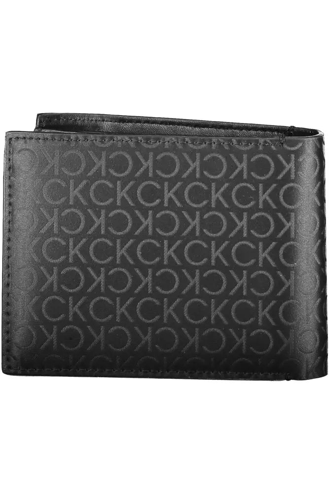 Calvin Klein Black Polyester Men Wallet - Ora And Co.