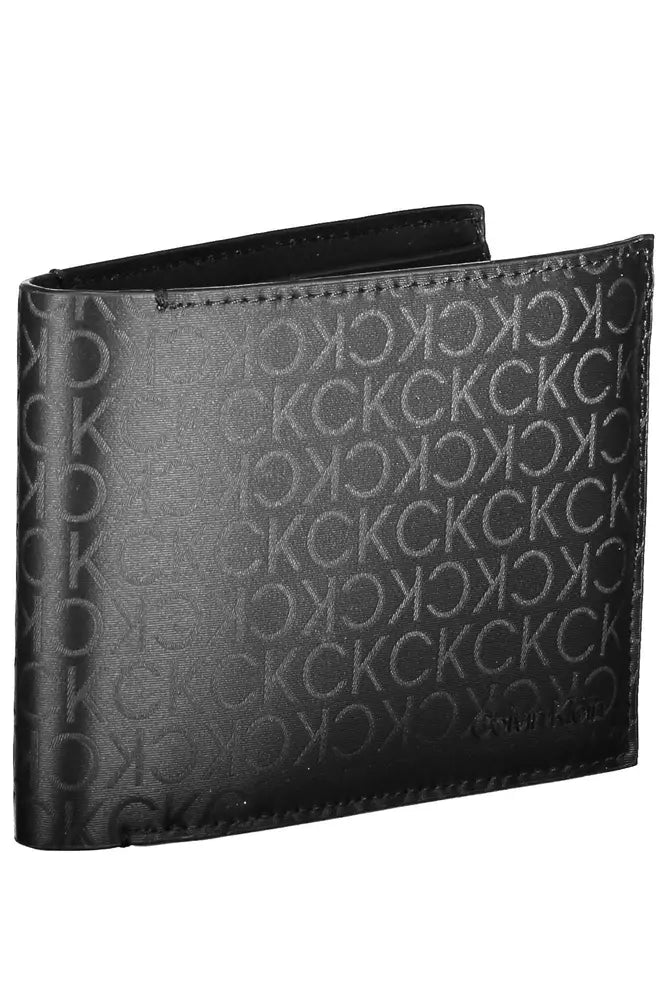 Calvin Klein Black Polyester Men Wallet - Ora And Co.