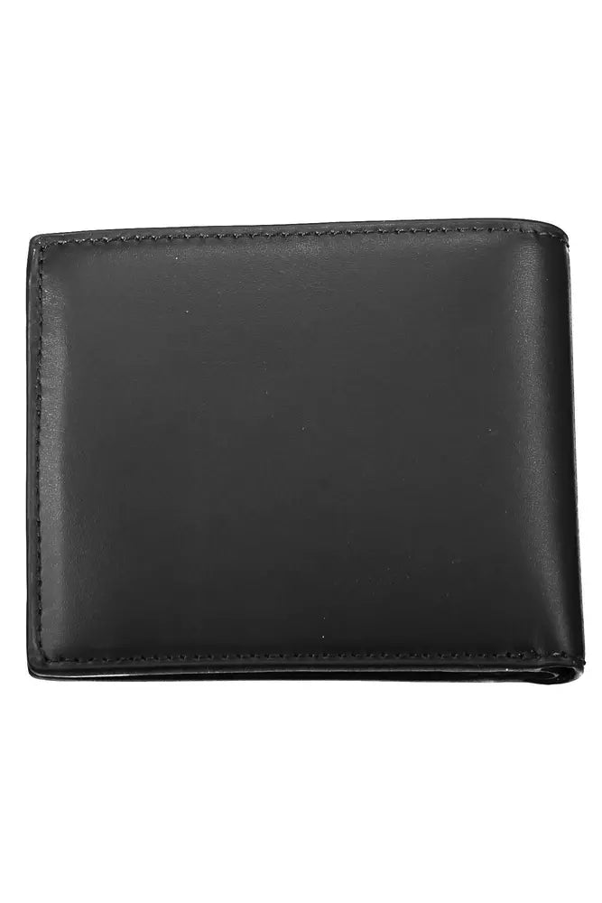 Tommy Hilfiger Black Leather Men Wallet - Ora And Co.