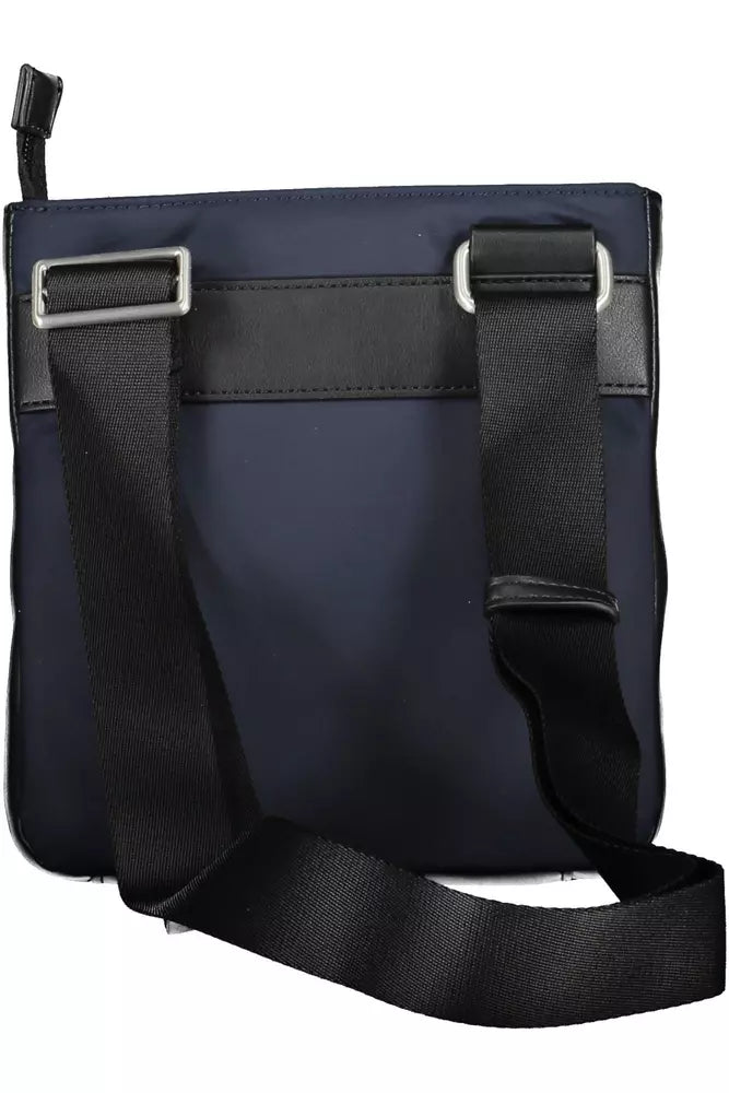 Tommy Hilfiger Blue Polyester Men Shoulder Bag