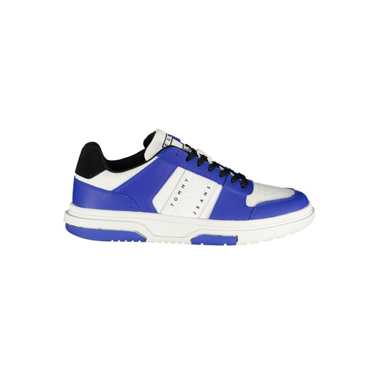 Tommy Hilfiger Blue Polyethylene Men Sneaker - Ora And Co.