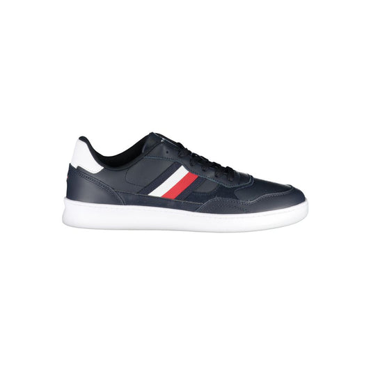 Tommy Hilfiger Blue Polyethylene Men Sneaker - Ora And Co.