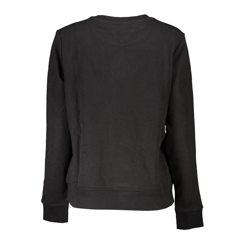 Tommy Hilfiger Black Cotton Women Sweater - Ora And Co.