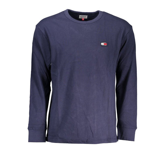 Tommy Hilfiger Blue Cotton Men T-Shirt - Ora And Co.