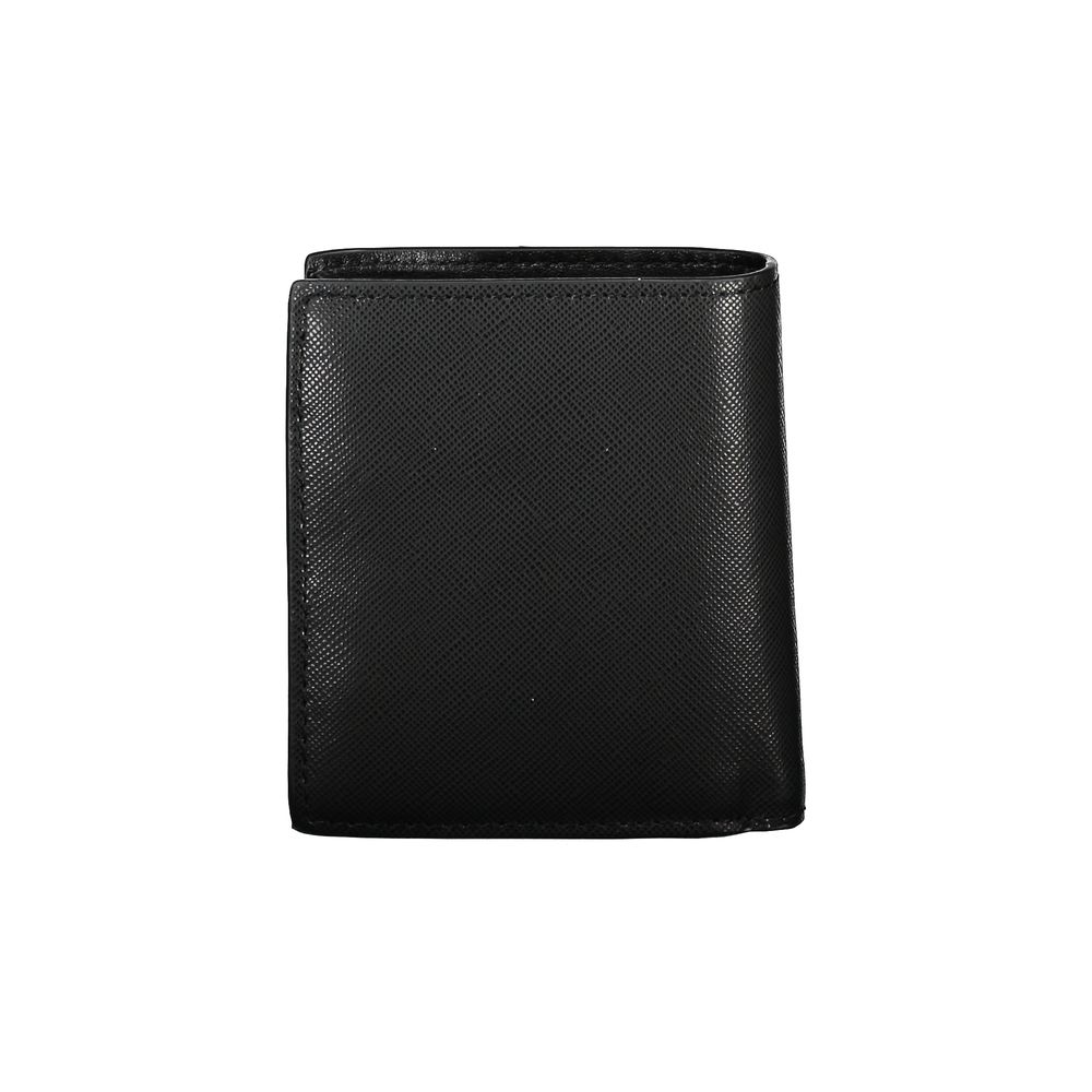 Tommy Hilfiger Black Leather Men Wallet - Ora And Co.