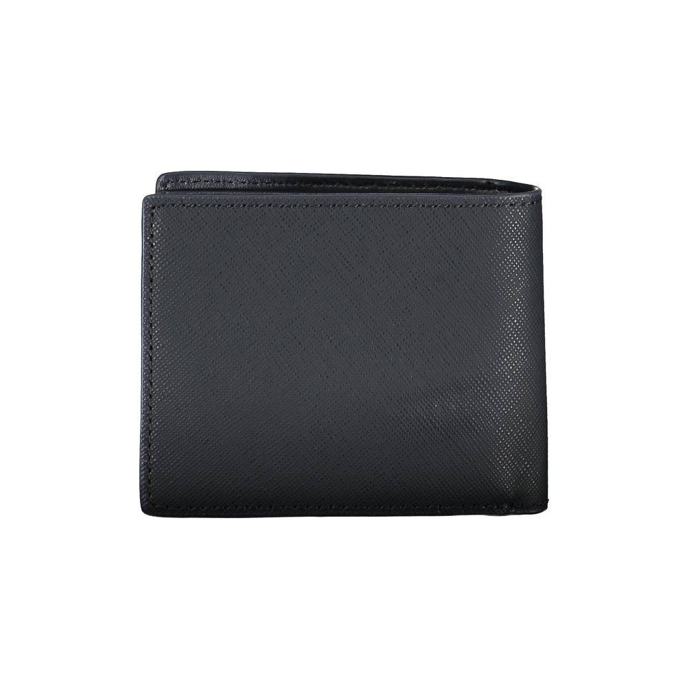 Tommy Hilfiger Blue Leather Men Wallet - Ora And Co.