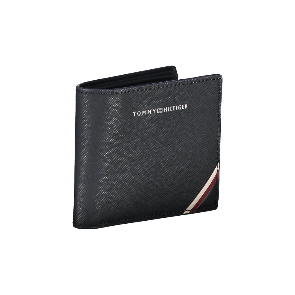 Tommy Hilfiger Blue Leather Men Wallet - Ora And Co.