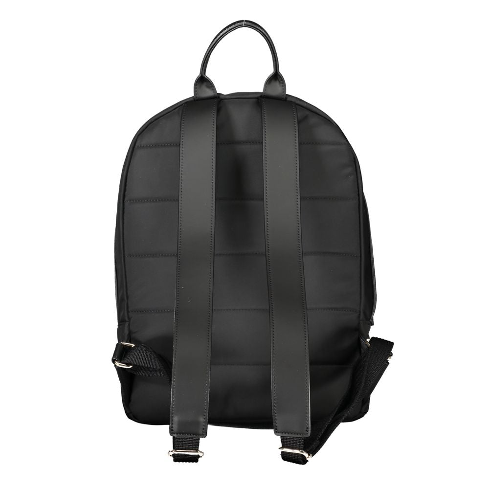 Tommy Hilfiger Black Polyester Women Backpack - Ora And Co.