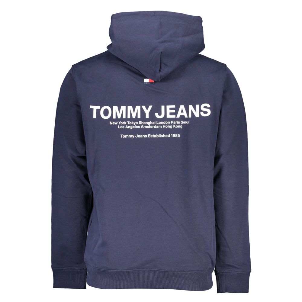 Tommy Hilfiger Blue Cotton Men Sweater - Ora And Co.