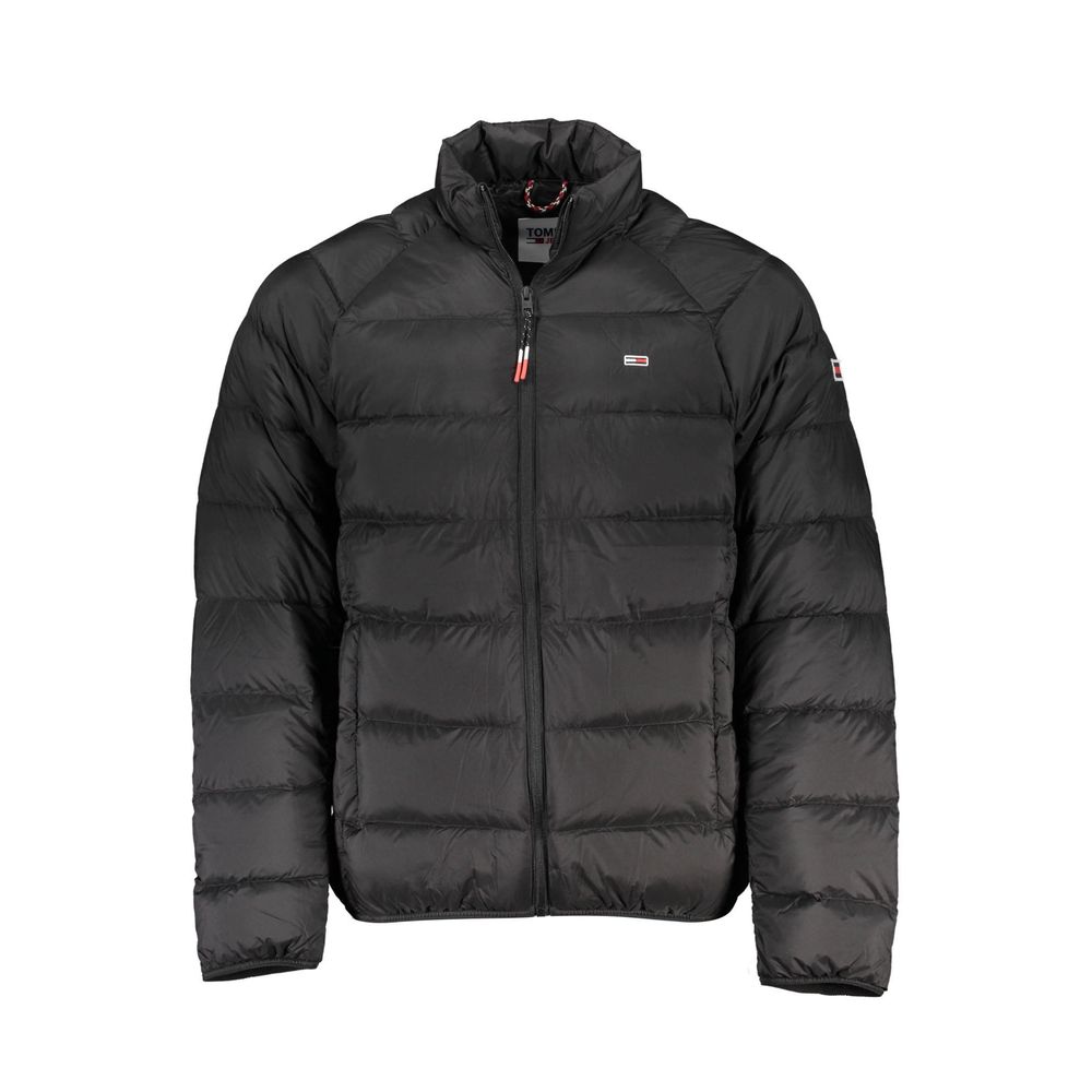 Tommy Hilfiger Black Polyamide Men Jacket - Ora And Co.