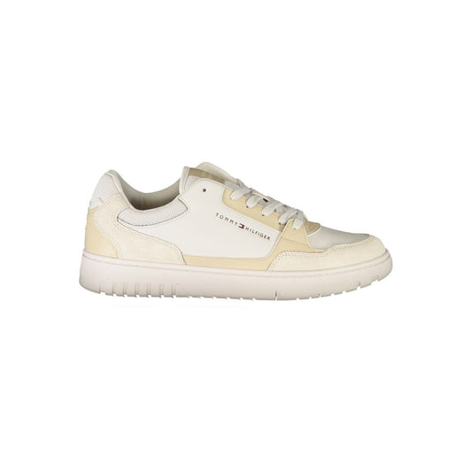 Tommy Hilfiger Beige Polyethylene Men Sneaker - Ora And Co.