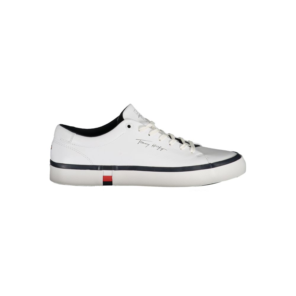 Tommy Hilfiger Elevate Your Game with Stylish White Sneakers - Ora And Co.