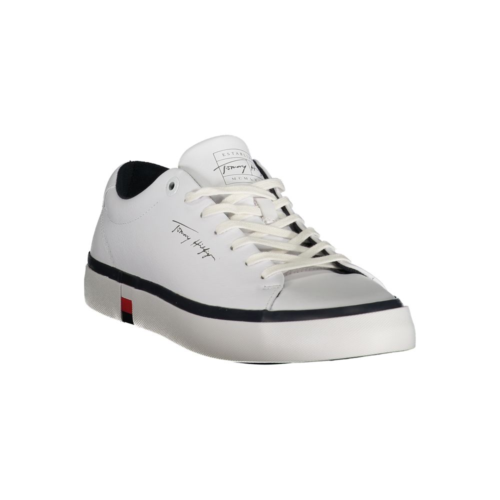 Tommy Hilfiger Elevate Your Game with Stylish White Sneakers - Ora And Co.