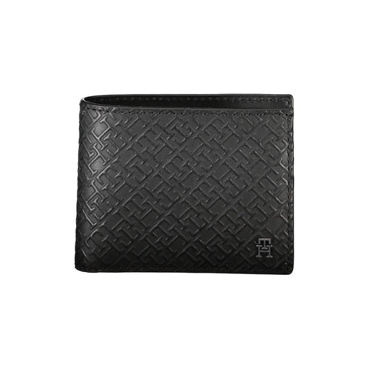 Tommy Hilfiger Elegant Leather Double Card Wallet with Contrast Details - Ora And Co.