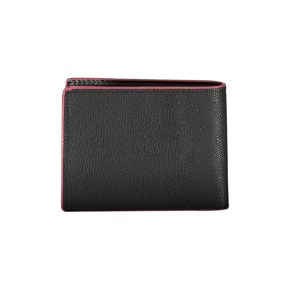 Tommy Hilfiger Elegant Leather Bifold Wallet with Contrast Accents - Ora And Co.