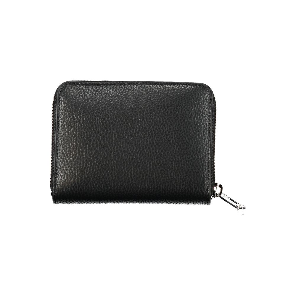 Tommy Hilfiger Elegant Black Polyethylene Wallet - Ora And Co.