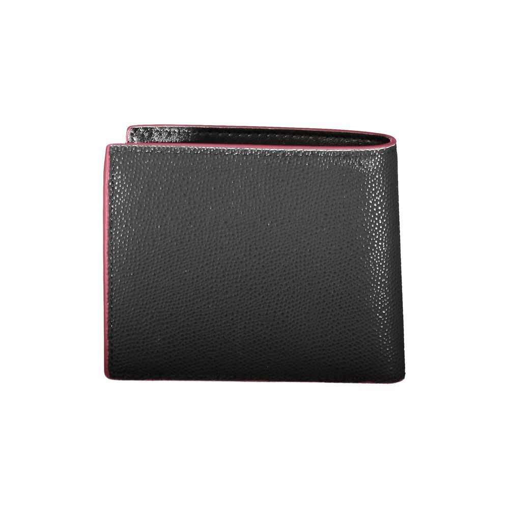 Tommy Hilfiger Elegant Black Leather Wallet - Ora And Co.