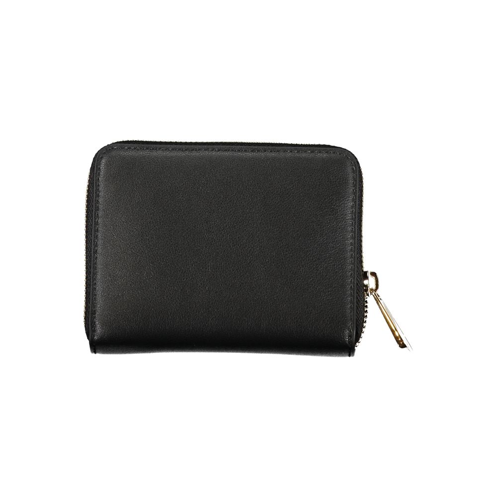 Tommy Hilfiger Elegant Black Multi-Compartment Wallet - Ora And Co.